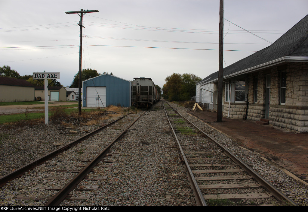 Looking South From The Depot